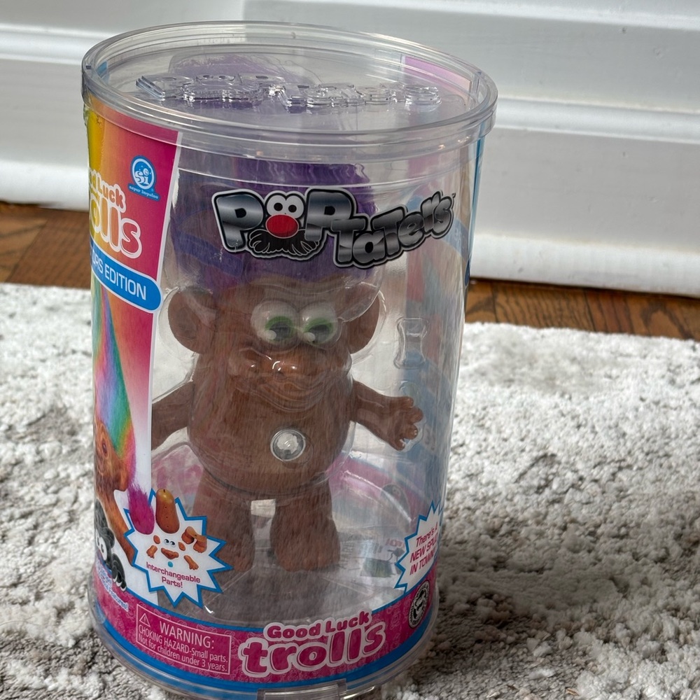 Good Luck Trolls Brown Figure - Kids Toys